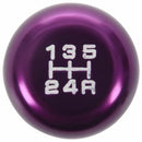 Universal Car 5 Speed Aluminum Shift Knob Manual Gear Stick Shifter Purple J3N7