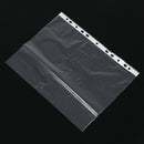 A4 clear plastic punched pockets / wallets / sleeves 200 Pcs R2V9