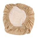 Spandex Elastic Office Chair Slip Cover Protector Rotating Chair Seats Beige