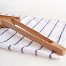 Wood Toast Tong Wooden Toaster Bagel Bacon Sugar Ice Tea Tongs Kitchen