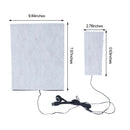 Vest Jacket Composite Fiber Safety Fast Heating USB Charging Warm Paste Pads
