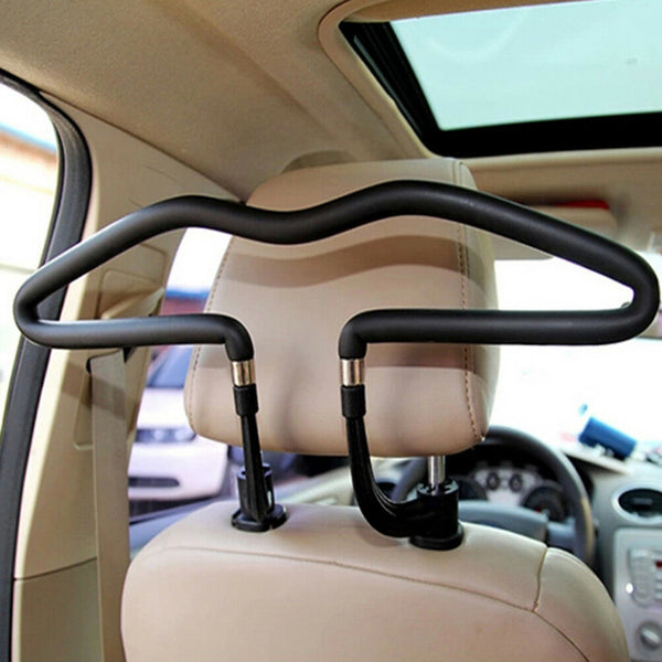 Stainless Steel Car Seat Headrest Clothes Hanger Coat Jacket Suit Holder Rack FT