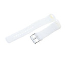 Silicone Gel Wrist Band Replacement Strap for Polar A360 Smart Watch White