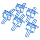 5Pcs Dental Disposable Blue Simple Denture Articulators For Dental Lab Tool FT