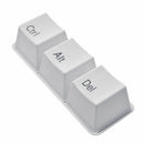 3Pcs/Set Novelty Creative Simple Keyboard Ctrl Alt Del Type Tea Coffee Mug CB7N2
