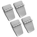 4Pcs Marine RV Stainless Strap Hinge Cabinet Door Gate Hinges Boat Hardware