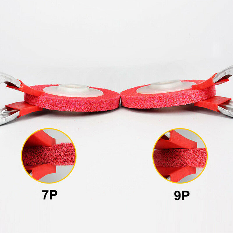 10Pcs Polishing Wheel 100X16Mm9P Non Woven Abrasive Wheel Nylon Fiber Polis F8C8