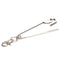 Unisex Punk Metal Wallet Belt Chain Rock Pants Keychain Pin Ring Clip Keyring`US