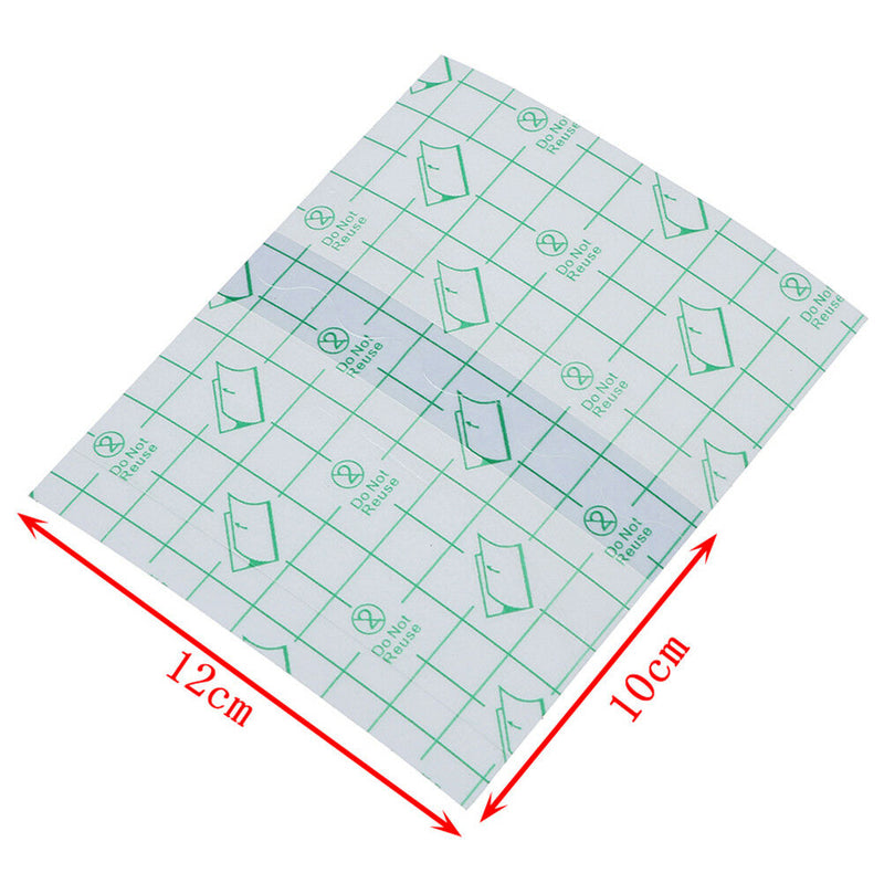 10x Waterproof transparent adhesive wound dressing medical fixation tape band Ew