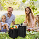 Lunch Carry Bag Aluminum Foil Food Insulation Bag Foldable Preservation Pack