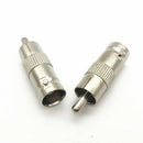30PCS BNC Female to RCA Male Cable COAX Connector Adapter for CCTV Camera