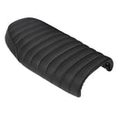 Thick Motorcycle Hump Flat Brat Seat Saddle Cushion for Cafe Racer Universal