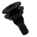 3pcs 3/4'' Black Plastic Marine Yacht Bilge Pump Thru-Hull Fittings for Boat