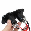 Waterproof 2x12V 10A Dual Car Cigarette Lighter Socket Power Charger Cigare