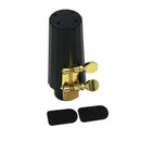 Plastic Soprano Sax Mouthpiece with Metal Cap Buckle Reed Mouthpiece Patche