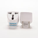 US UK LJ Universal Adapter to EU AC Power Euro Plug Travel 2 Pin Converter LJ