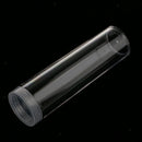 10Pcs 25mm Dia Clear Coin Capsules Coin Storage Case Round Protective Tube,