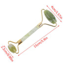 1PC Green Roller Natural Facial Care Tools Jade Face Massage Roller Beauty To%!