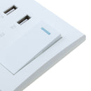 4 Ports USB Socket 10A Wall Socket Outlet Wall Charger Charger *