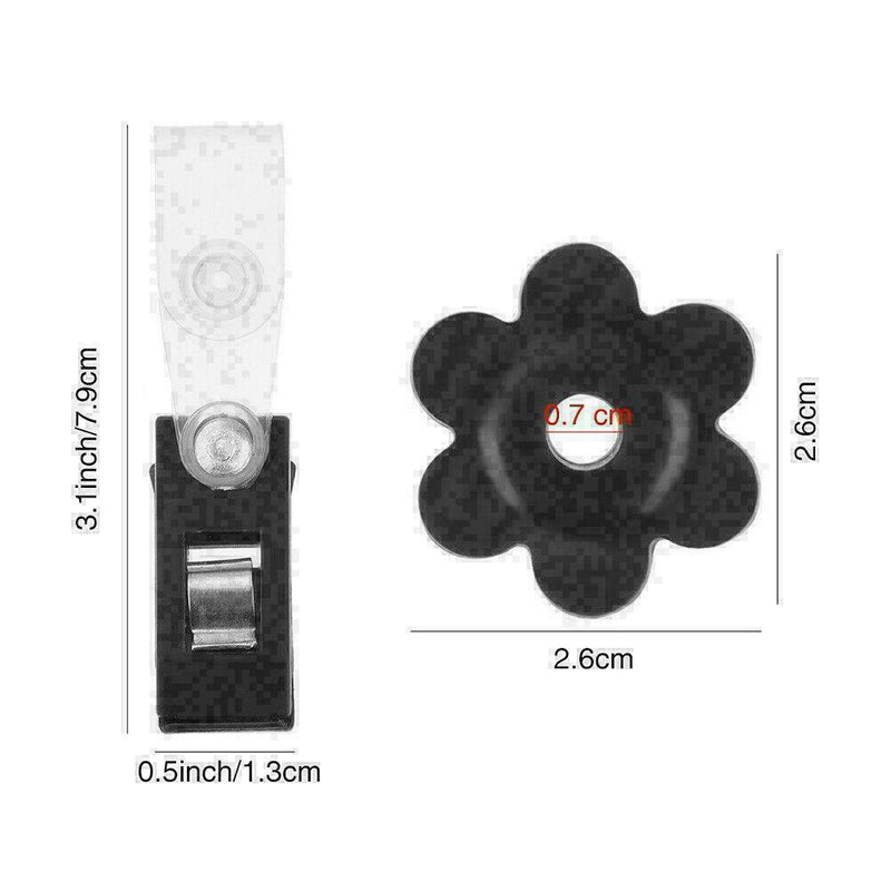 1 Set Garden Flag Pole Stand Rubber Stopper Flower Stopper New Rubber H1Y6 F1O3