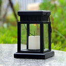 Retro Lantern Candle Shape Soalr LED Light Indoor Outdoor Garden Hanging