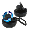 2Pcs Water Bottle Lid Replacement Cap Straw Spout Push Flip Top Lids for Cup