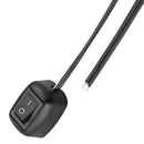Car DIY Switch Water Drop Shape Button Switch OFF/ON DC 12V For Fog Lights, L2A3