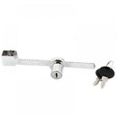 Lock+2Keys Glass Door Keyed Push Showcase Reptile Display Cabinet Sliding Intrig