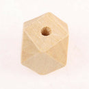 30x Mixed Color Wooden Beads Geometric Beads for Crafts Jewelry Making 20mm