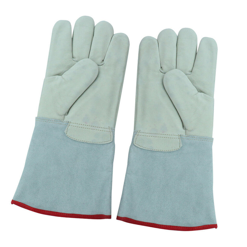 Cryogenic Gloves Liquid Nitrogen Protective Waterproof Lab Cold Storage 36cm