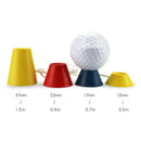 Durable Golf Rubber Tees Winter Foggy Day Tee Set Golf Training Aids Accessories