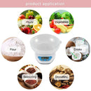 5kg/1g Kitchen LCD Electronic Weighing Scale Digital Measuring Scale w/Bowl