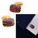 2 Packs Cufflinks Men's Shirts Jewelry Gift for Suits Jacket