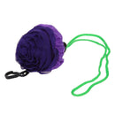 Foldable Purple Rose Shaped Recycling Bag for Shopping J9I1