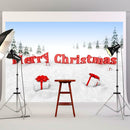 Merry Christmas Photography Background Cloth Backdrop Photographic Prop Decor