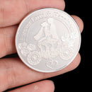 Marriage Commemorative Coin Collection Wedding Coin Butterfly Rose Love Coi@