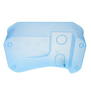 Turtle Tortoise Vivarium Box Aquarium Tank with Basking Lamp Holder Blue