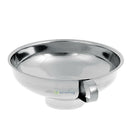 Stainless Steel Wide Mouth Canning Funnel Hopper Filter Convenient Kitchen Tool