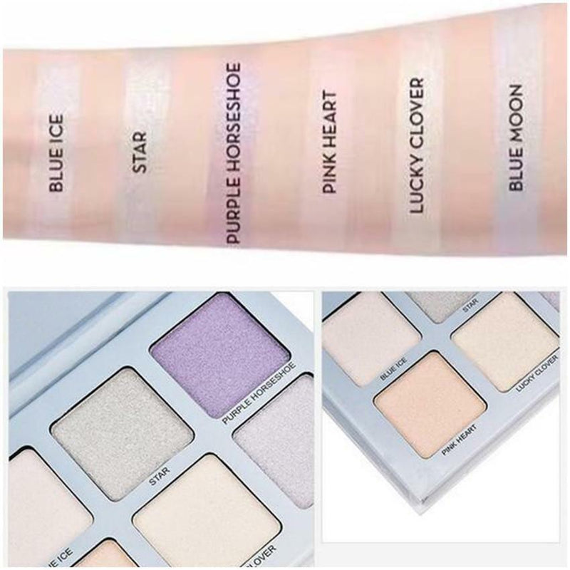 6Color Makeup Shimmering Powder Contour Kit Bronzer Highlighter For Face