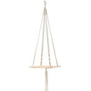 Macrame Shelf Plant Hanger Indoor Hanging Planter Basket Holder Home Decor
