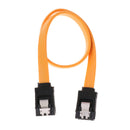 Straight SATA Cable High Speed Data Hard Disk Cord &Locking Latch