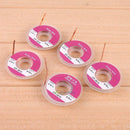 5pcs 0.75m 2.0mm Desoldering Braid Solder Remover Sucker Flux Wick Cable SN9F