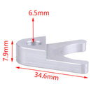 Ls Oil Pump Girdle Pickup Tube Pipe Hold Down Brace Billet Aluminum For Che