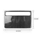 for Audi A3 S3 14-19 Interior Carbon Fiber Console Navigation Screen Cover