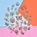 30Pcs Mixed Styles Charm Pendants DIY Jewelry Necklace Bracelet Craft Finding OZ