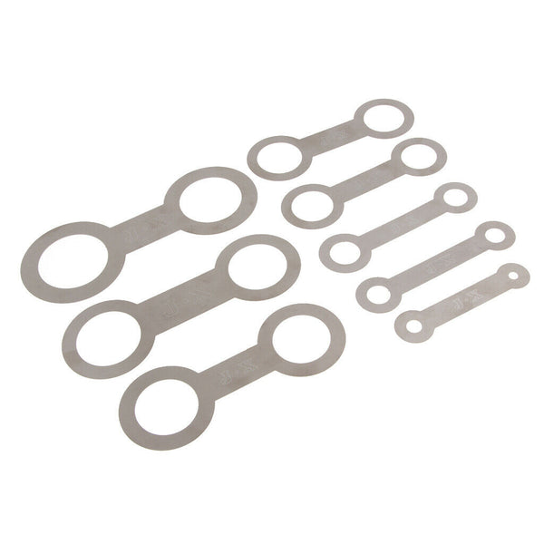 1 Set /8 Pieces Saxophone Pads Iron for Woodwind Instrument Repair Care