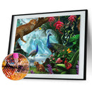 Leopard Peacock 5D Diamond DIY Painting Craft Kit Home Decor