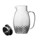 2000Ml Thick Heat-Resistant Hammer Glass Cool White Open Kettle Large Capac