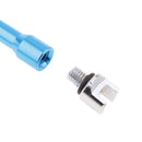 Motorcycle Wheel Spoke Wrench Set Handle Repair Tool 5.4mm-6.8mm Blue New