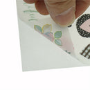 4x lovely day rub on set for scrapbooking diy photo album/card making crafts!j